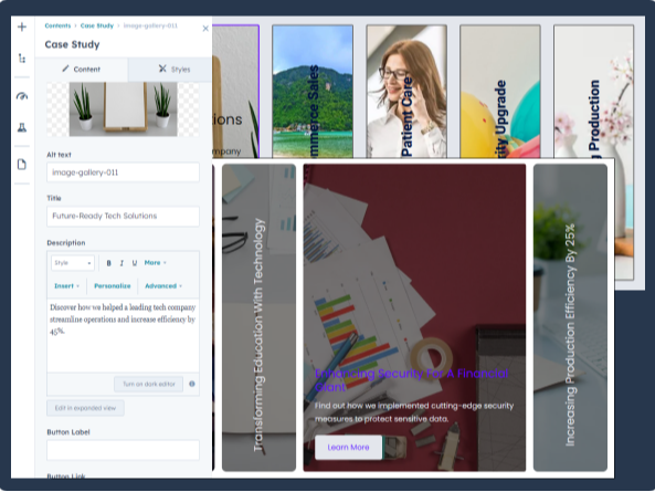 Customization Content